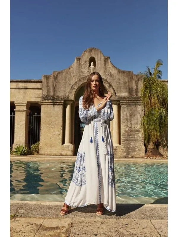 Boho Maxi Kleid  Aesira