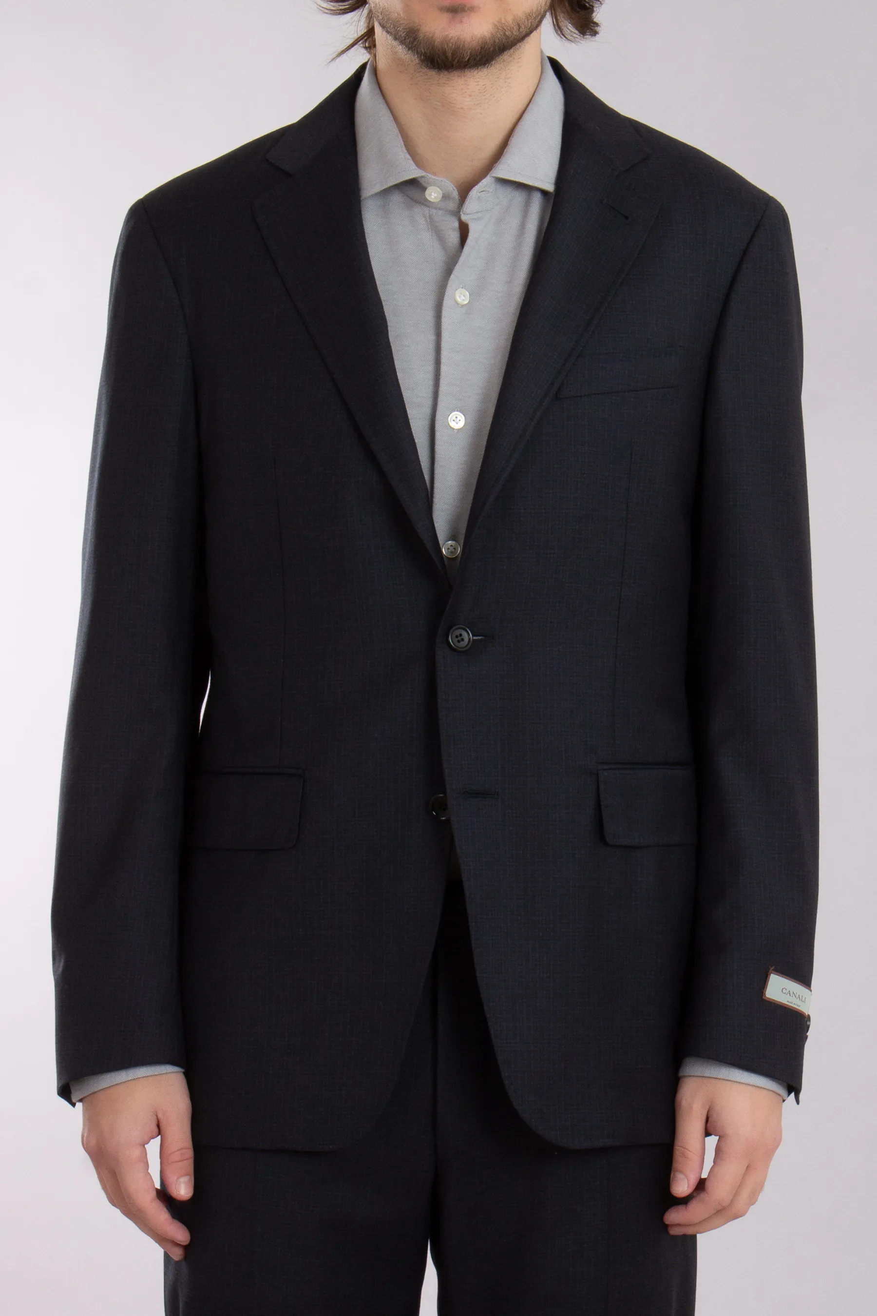 CANALI Checked Modern Fit Wool Suit Kei  