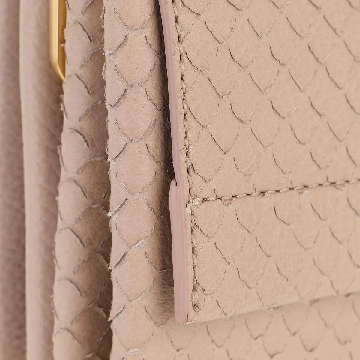   Coccinelle  Arlettis Python Lulula Crossbody Bag Powder Pink  Crossbody Bag 