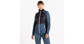 Damen Dare2b CULMINATION leichte Weste blaugrau/schwarz