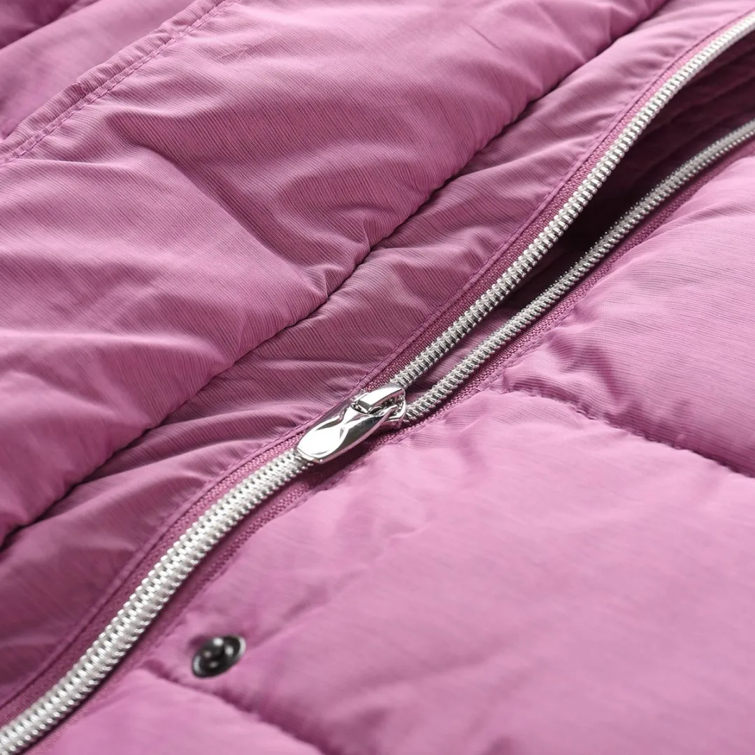 Damen-Hi-Therm-Mantel ALPINE PRO EDORA rosa