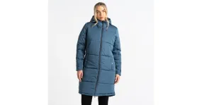 Damen Steppmantel Dare2b REPUTABLE II Blaugrau 34