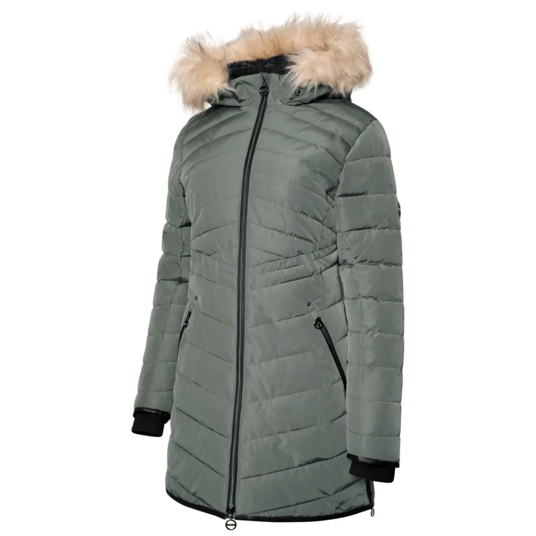 Damen Steppmantel Dare2b STRIKING III grün 36