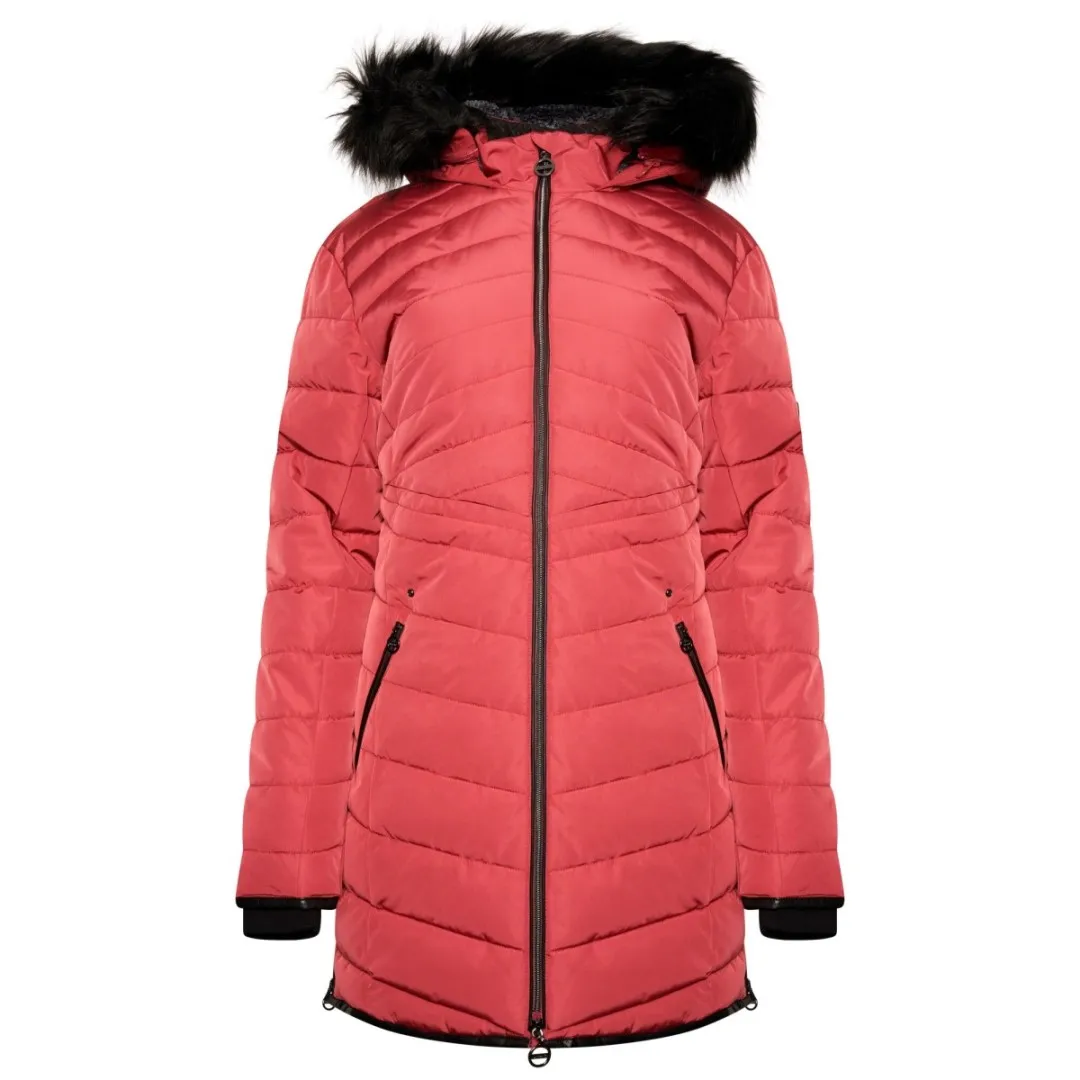 Damen Steppmantel Dare2b STRIKING III hellrot 36