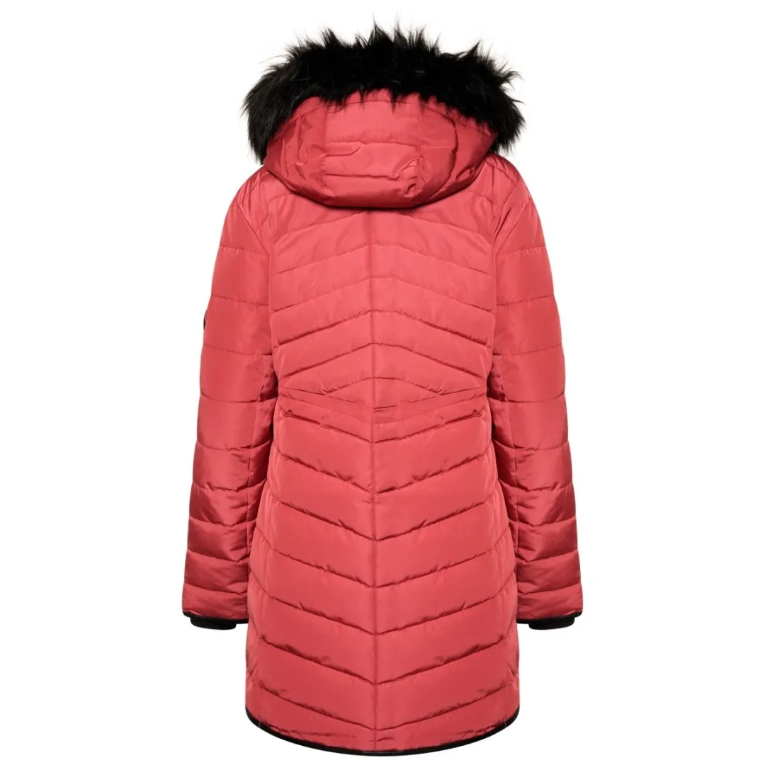Damen Steppmantel Dare2b STRIKING III hellrot 46