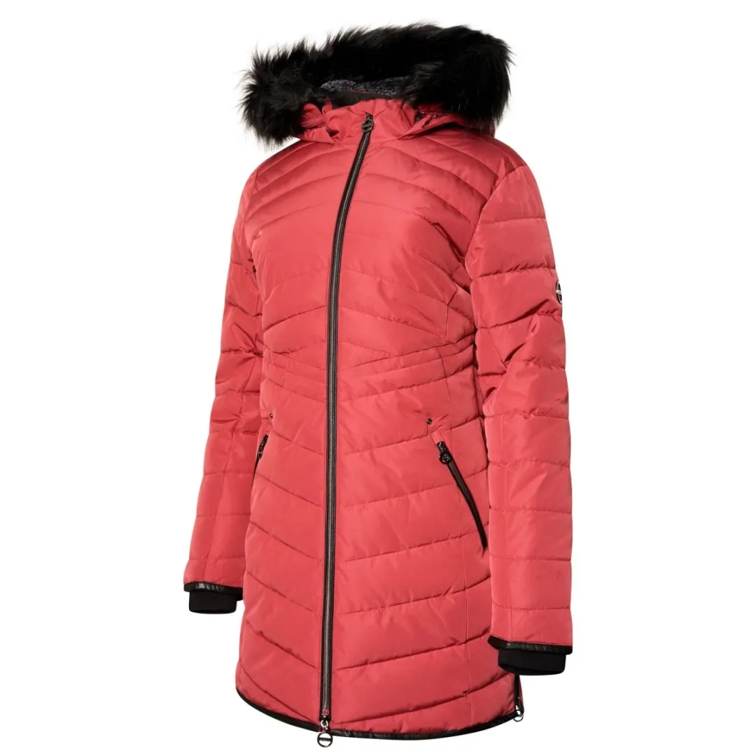 Damen Steppmantel Dare2b STRIKING III hellrot 46