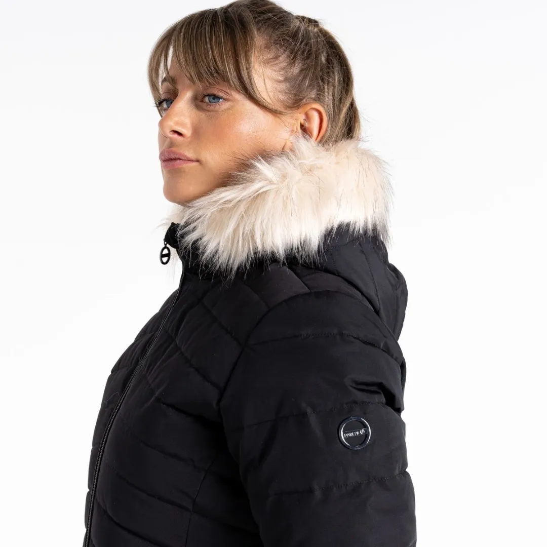 Damen Steppmantel Dare2b STRIKING III schwarz 34