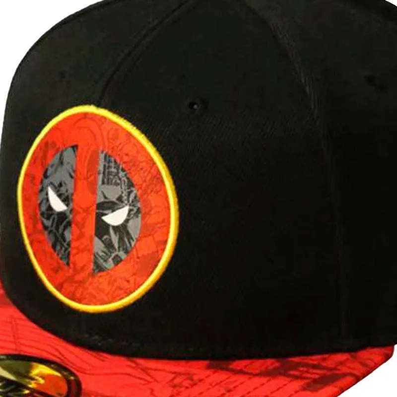 Deadpool Graffiti Snapback Cap – Marvel Comics Difuzed Kappe für Fans