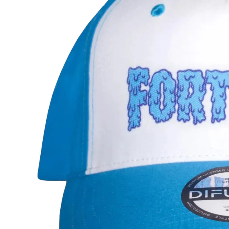 Fortnite Snapback Kappe – Blaue Epic Games Baseball Cap für Fans