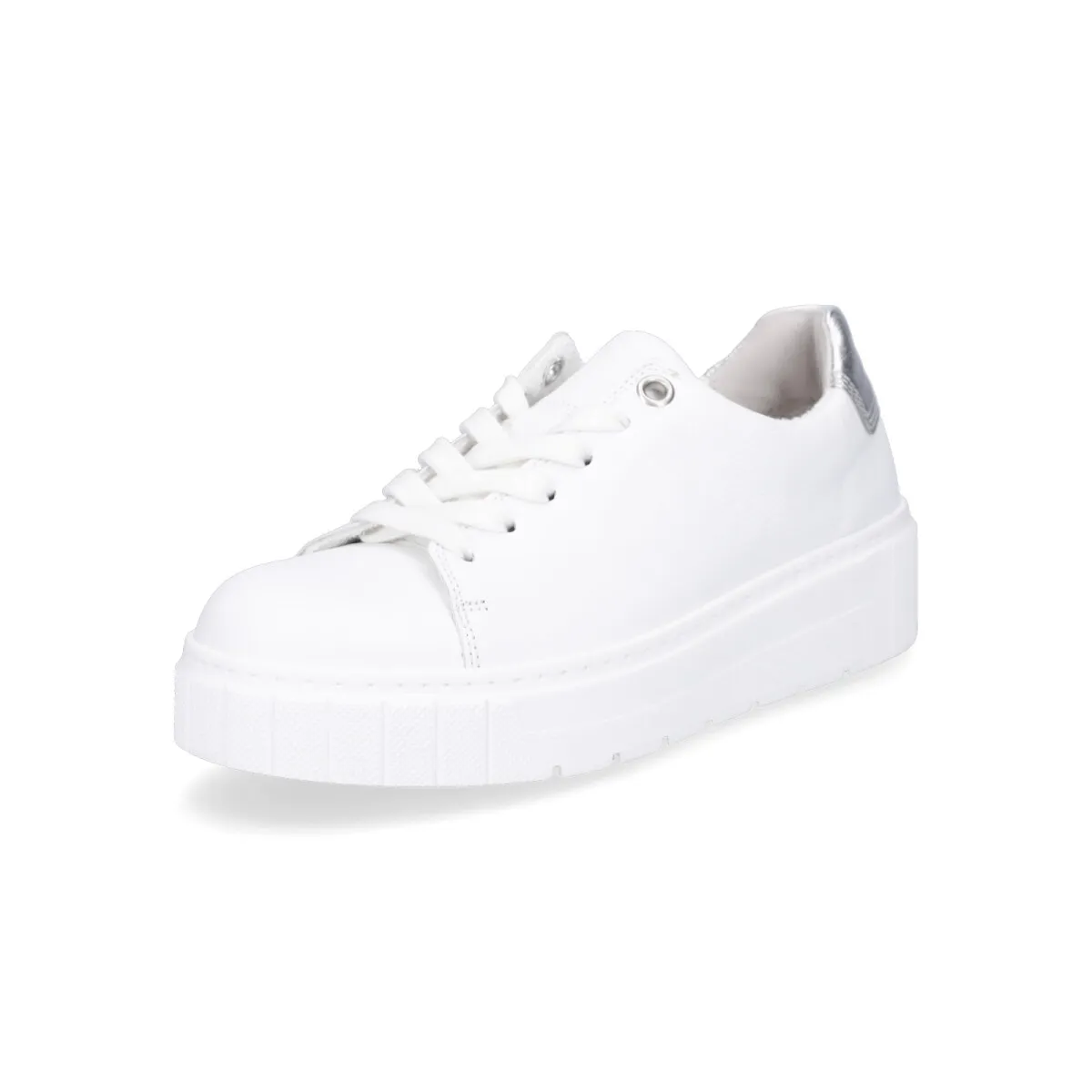 Gabor Damen Sneaker weiß silber