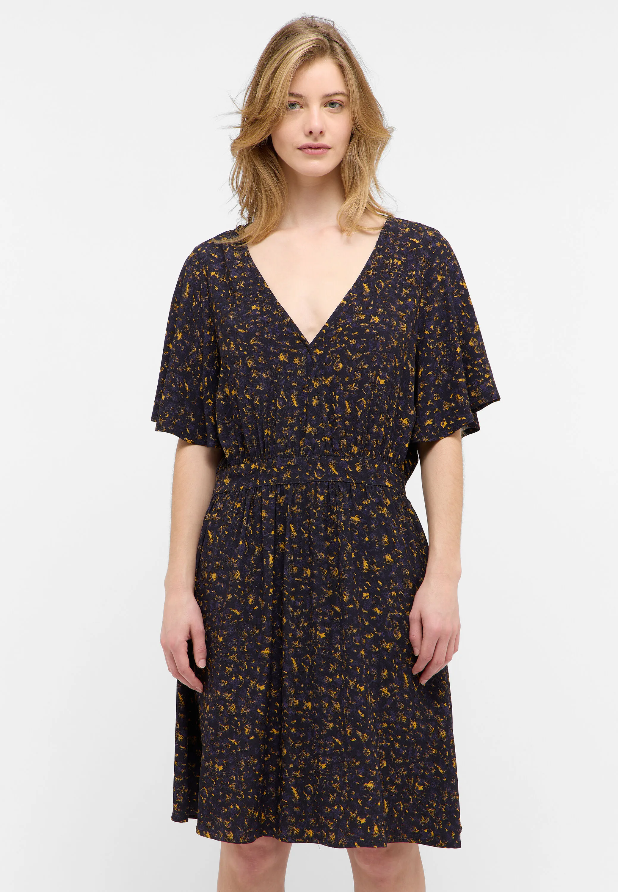 Gemustertes Kleid