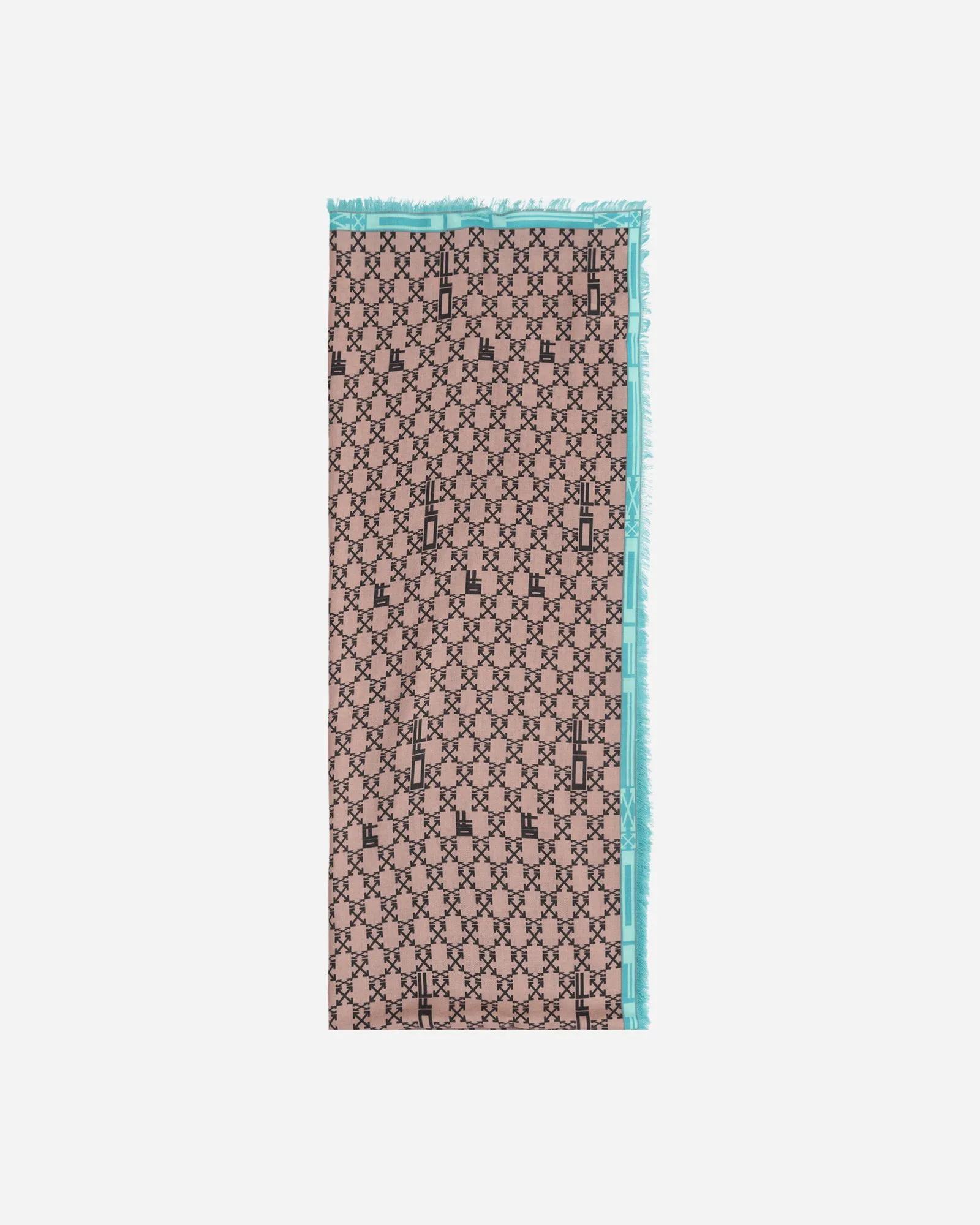 Halstuch Off-White Monogram Maxi Scarf Beige OMMA028S22FAB001 6210