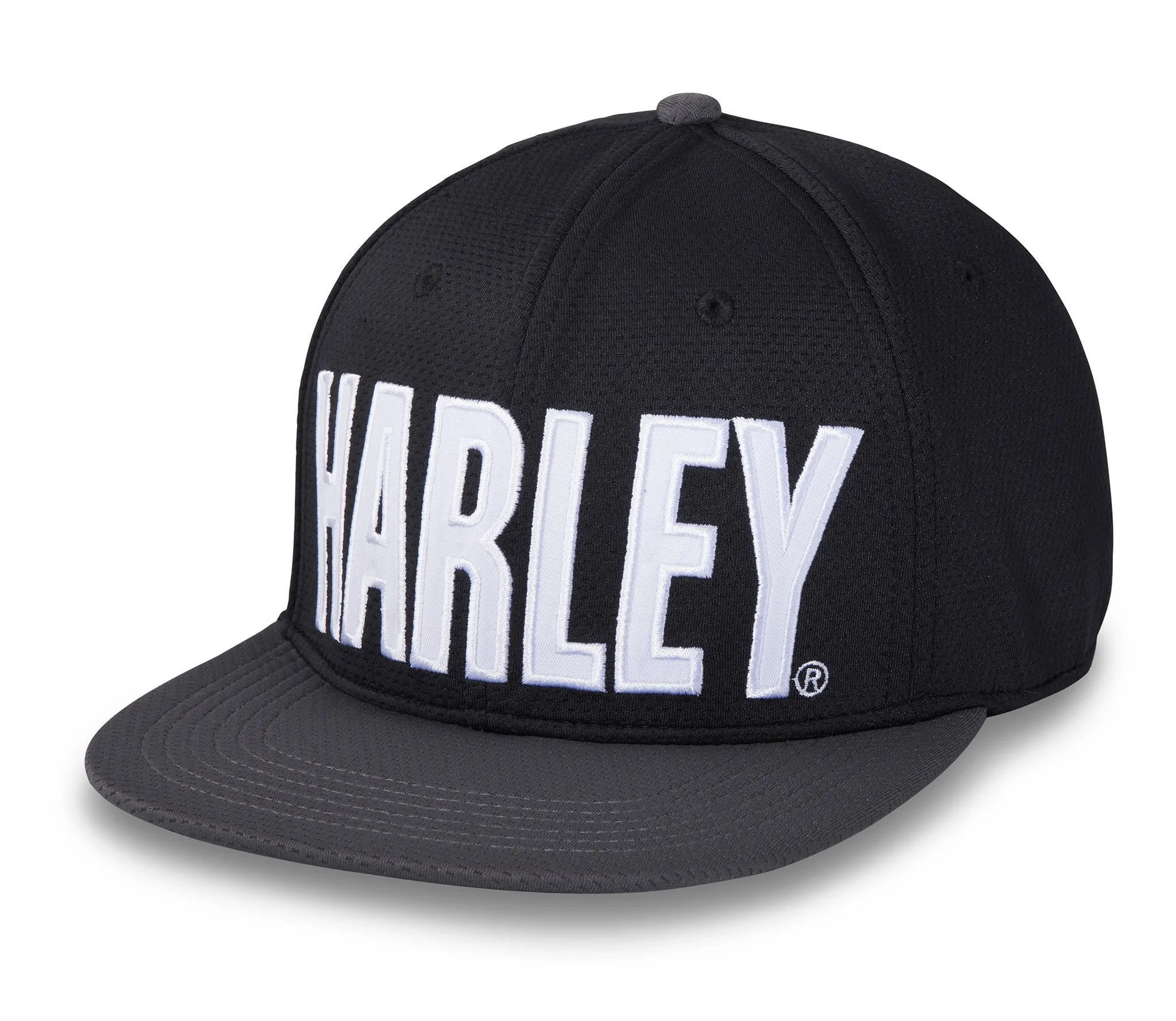 Harley-Davidson Baseball Cap Charred Up Performance schwarz