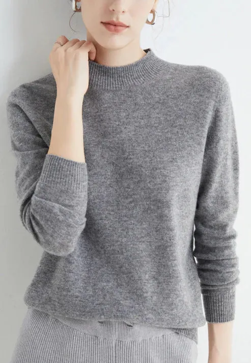 Heidi-Mode | Elegante Halfhoge Coltrui Voor Vrouwen