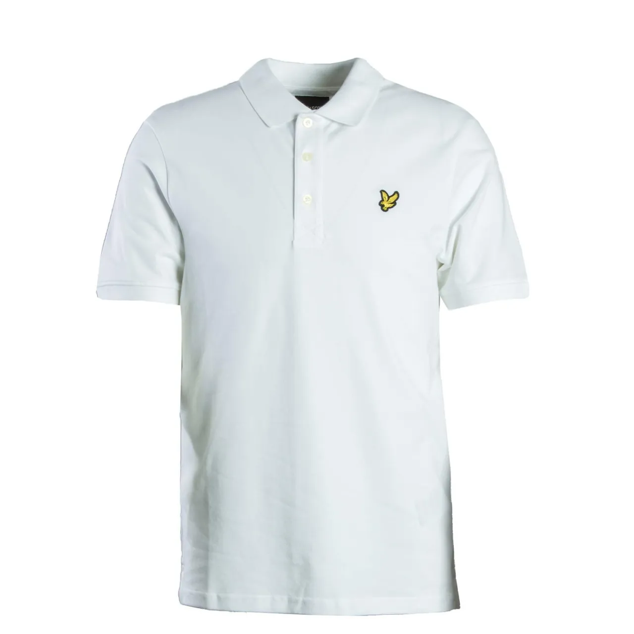 Herren Poloshirt - Plain - White