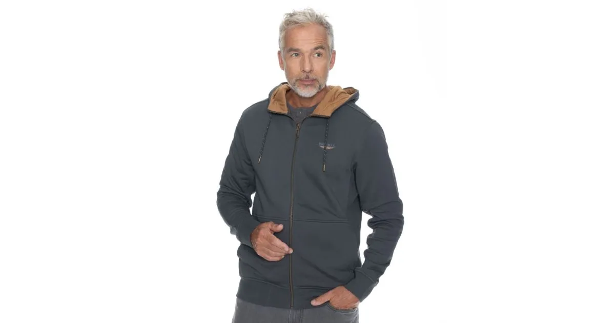 Herren-Sweatshirt BUSHMAN CRESWELL dunkelgrau M