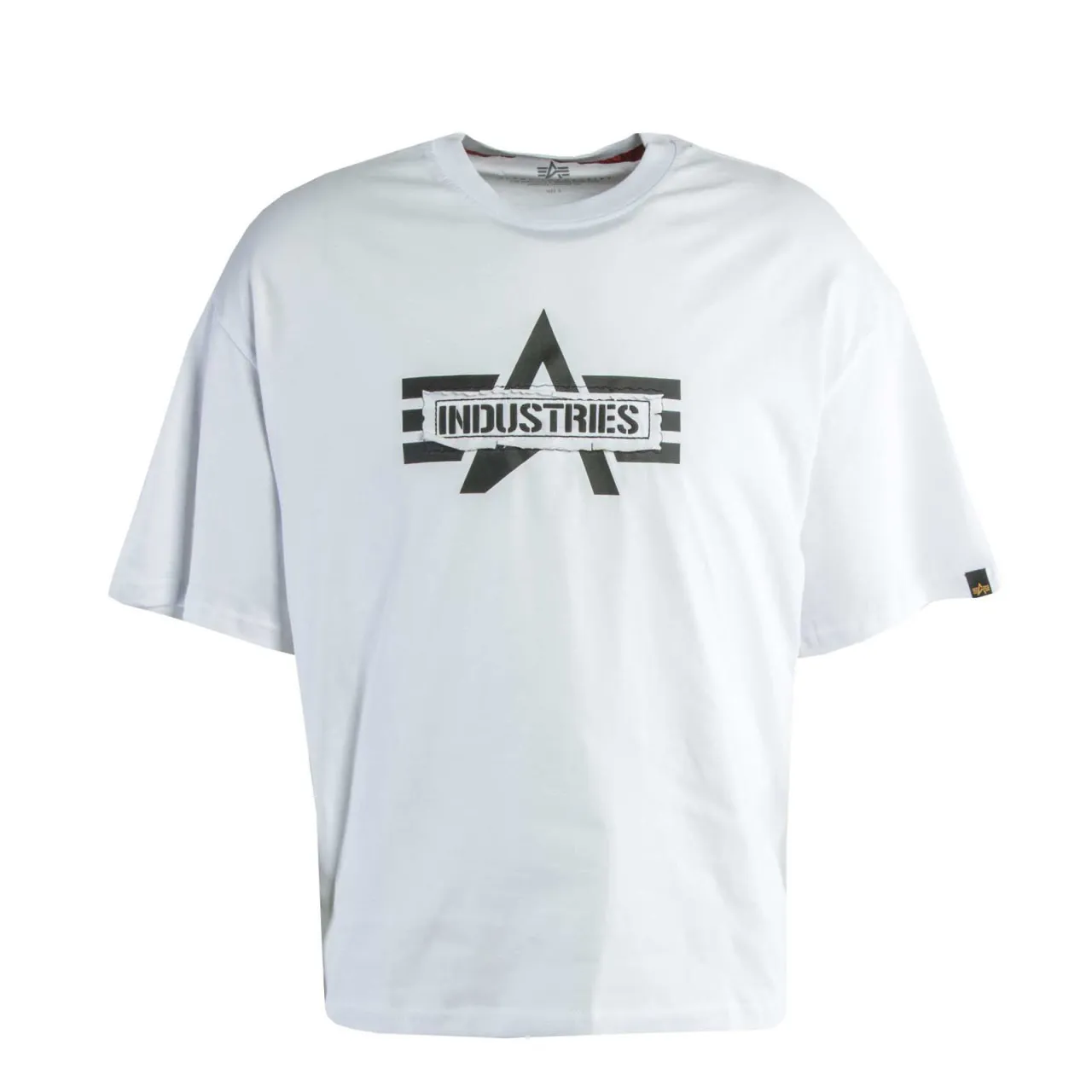 Herren T-Shirt - Logo Edge - White
