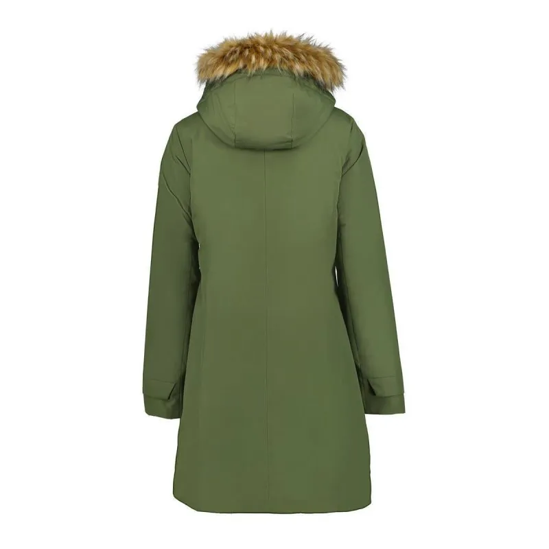 Icepeak Damen Mantel Alcoa Dunkeloliv