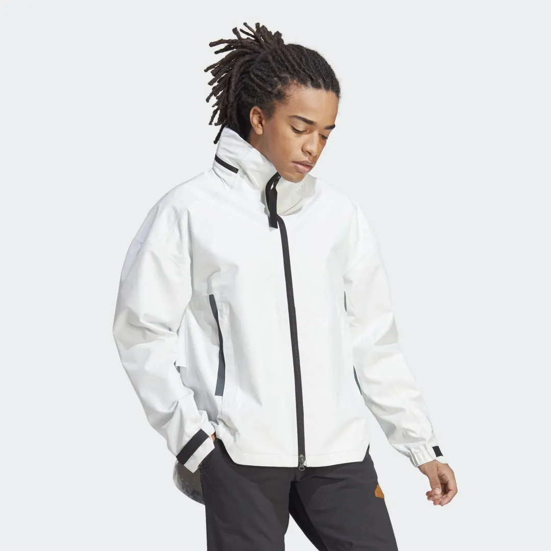 Jacke adidas Originals MYSHELTER RAIN.RDY Denim Jacket IB1649