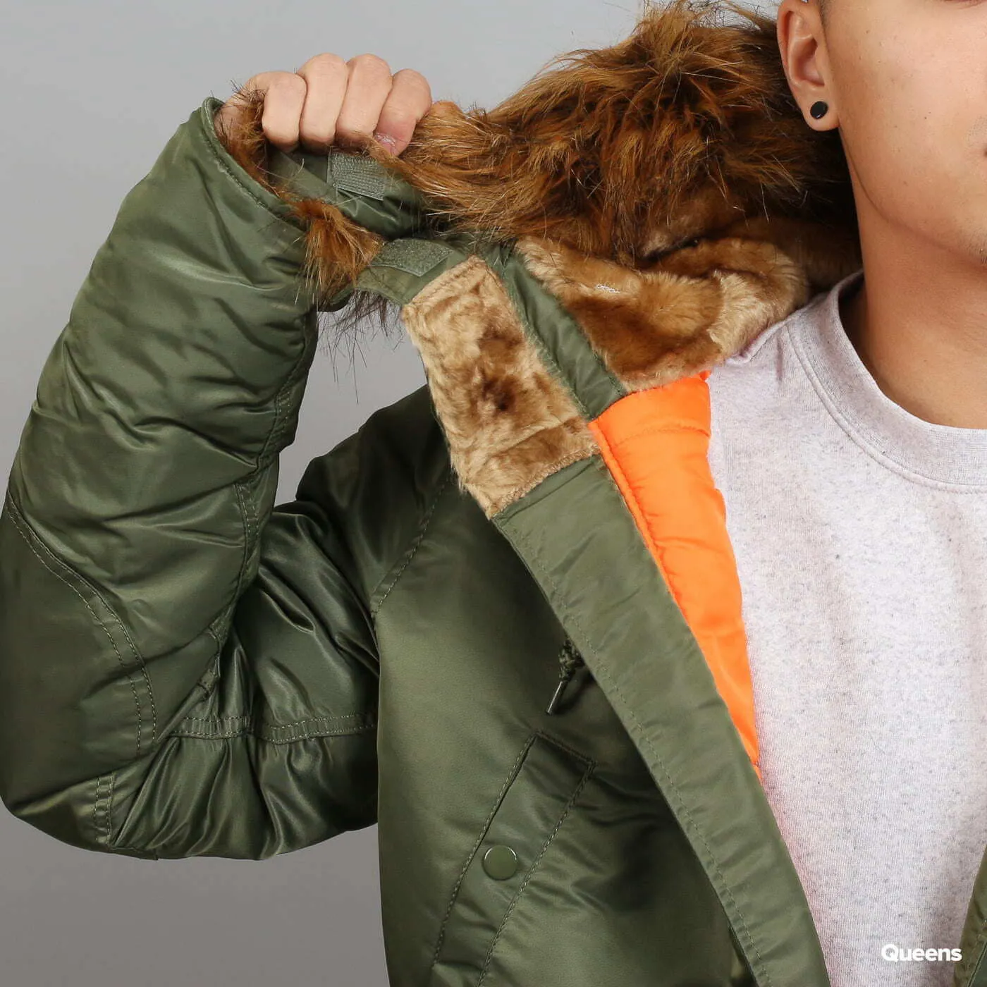 Jacke Alpha Industries Jacket N3B VF 59 olivová M 103141 01