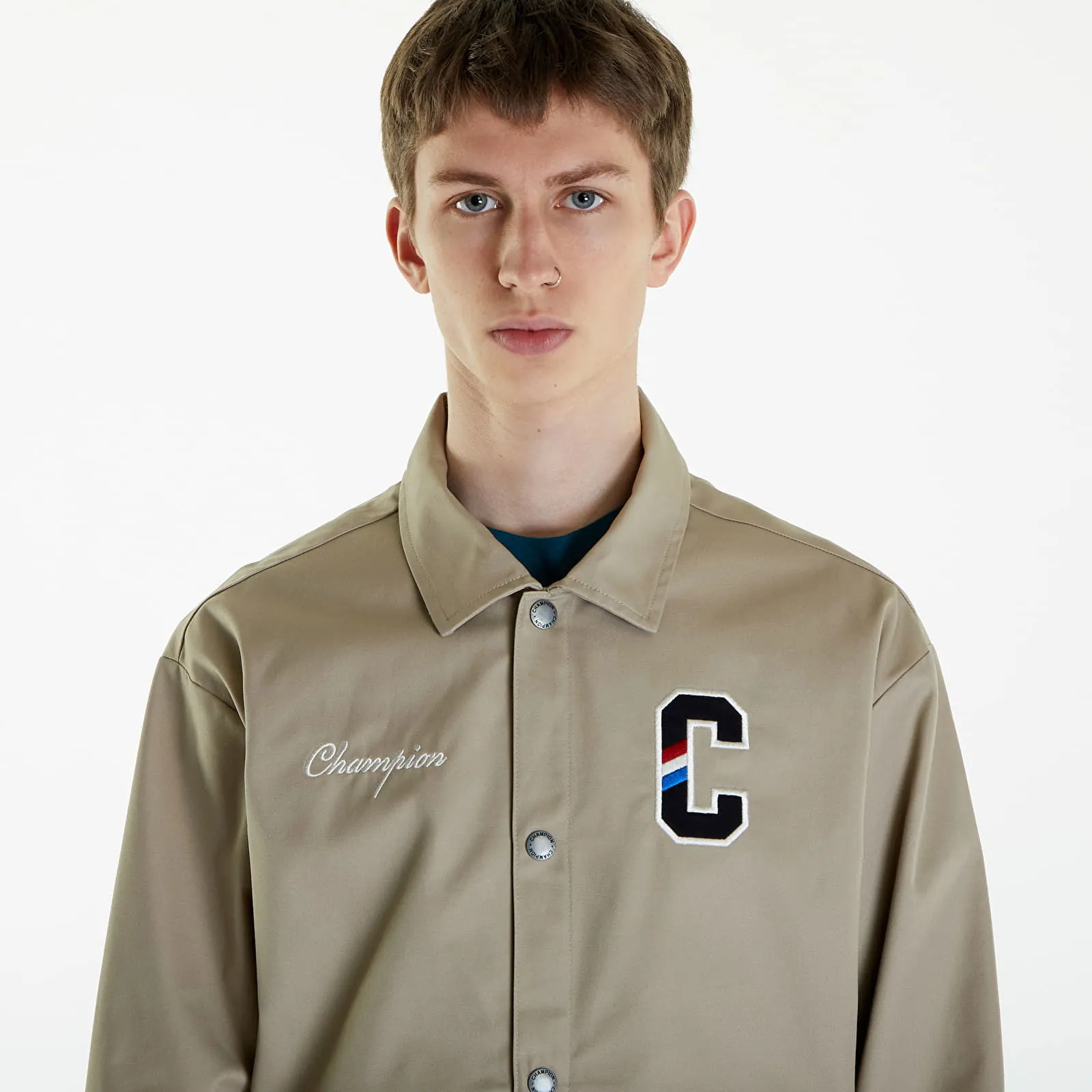 Jacke Champion Men's jacket Jacket Beige 219859 CHA MS066