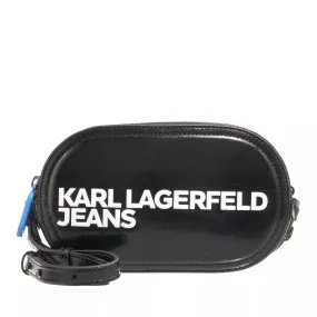   Karl Lagerfeld Jeans  Essential Logo Camera Bag Black  Camera Bag 
