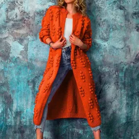 Kiana | Drum Wave Langer Pullover Mantel