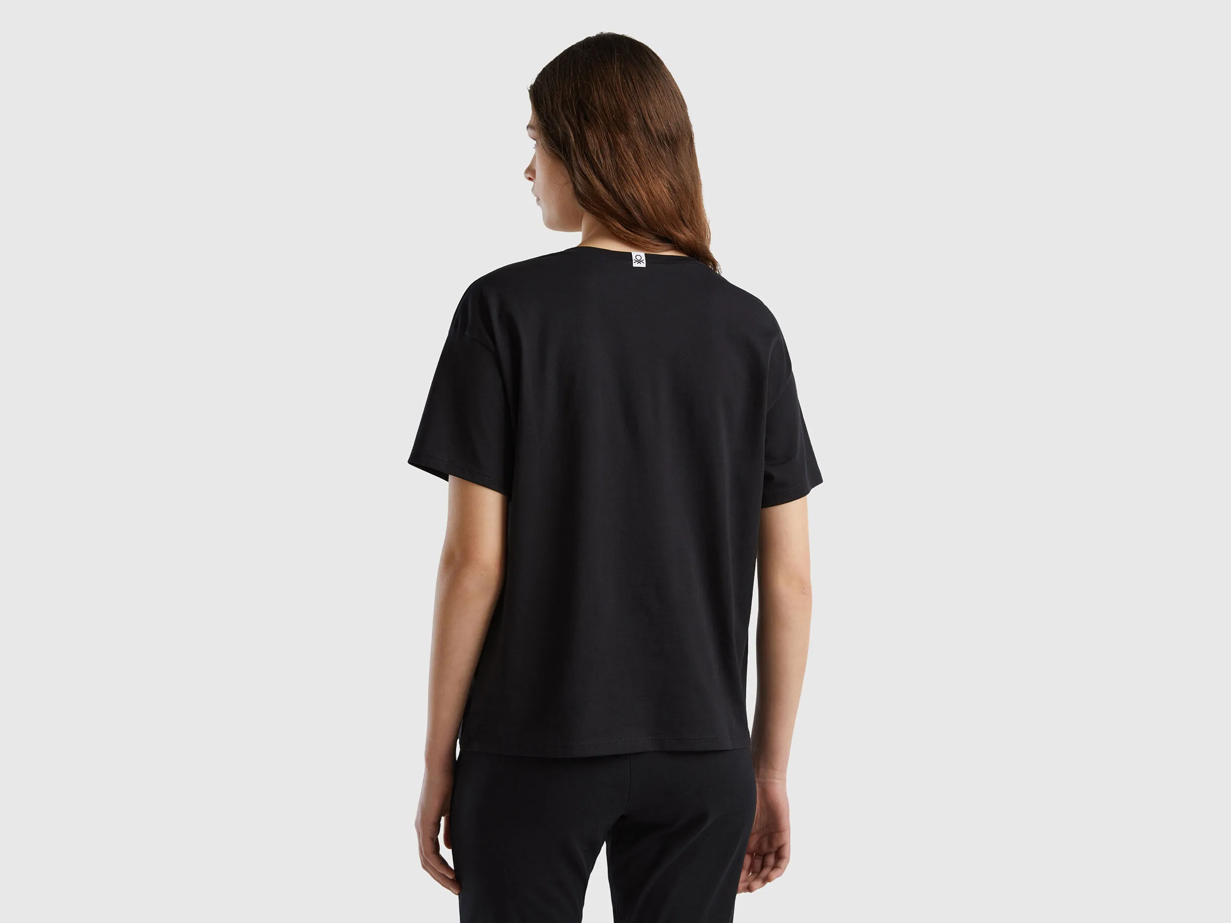 Kurzarm-T-Shirt mit Logo