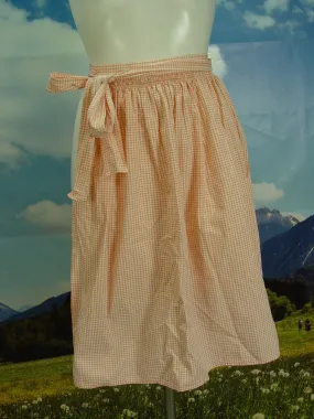 kurze Dirndlschürze mit kleinem Karo Dirndl-Schürze Trachtenschürze TS522