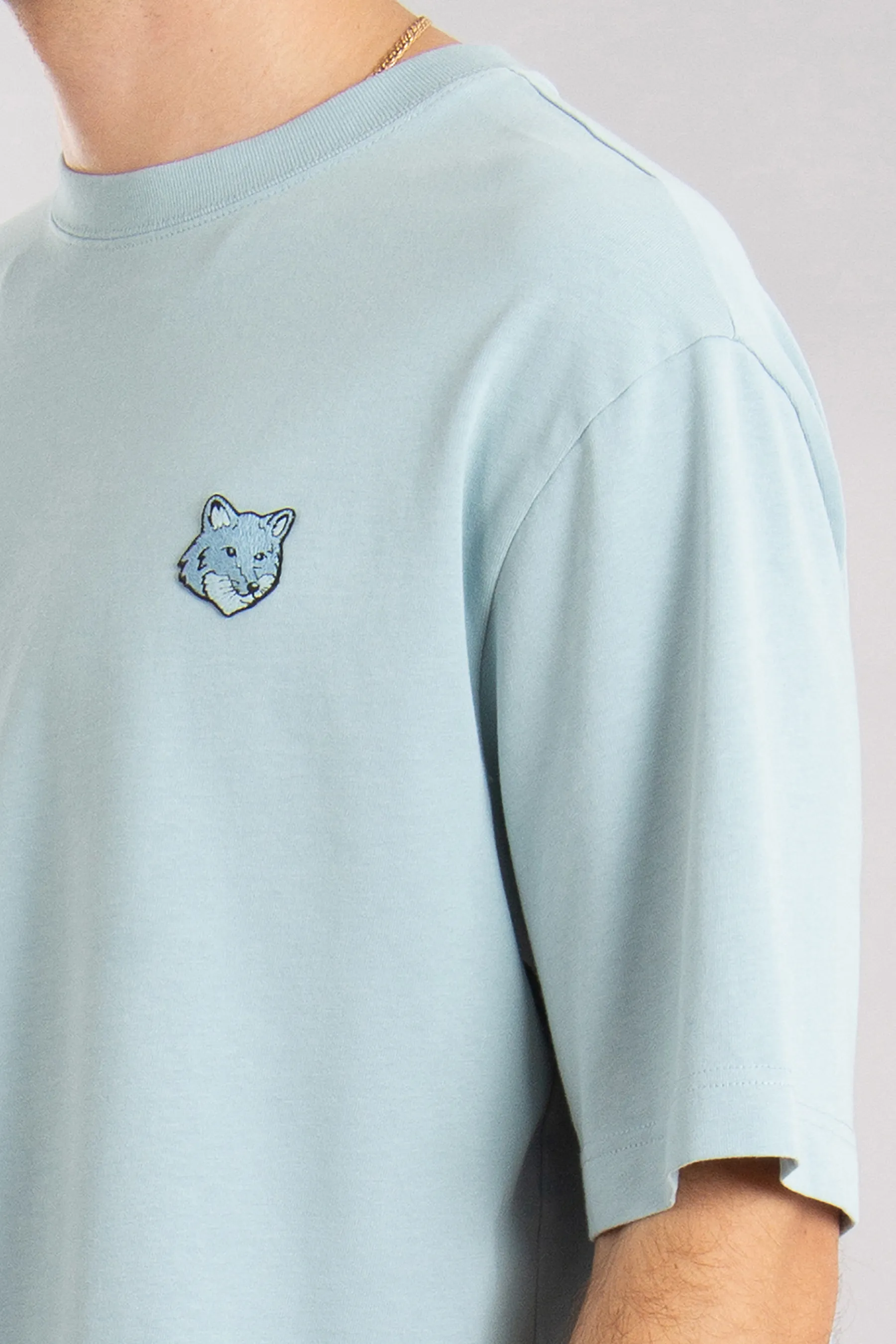 MAISON KITSUNÉ Oversized Bold Fox Head Patch Cotton Jersey T-Shirt  