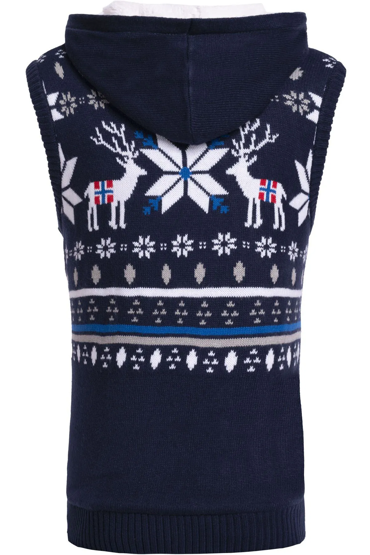 Norweger Weste Teddyfell NORVEST Herren, B-Ware