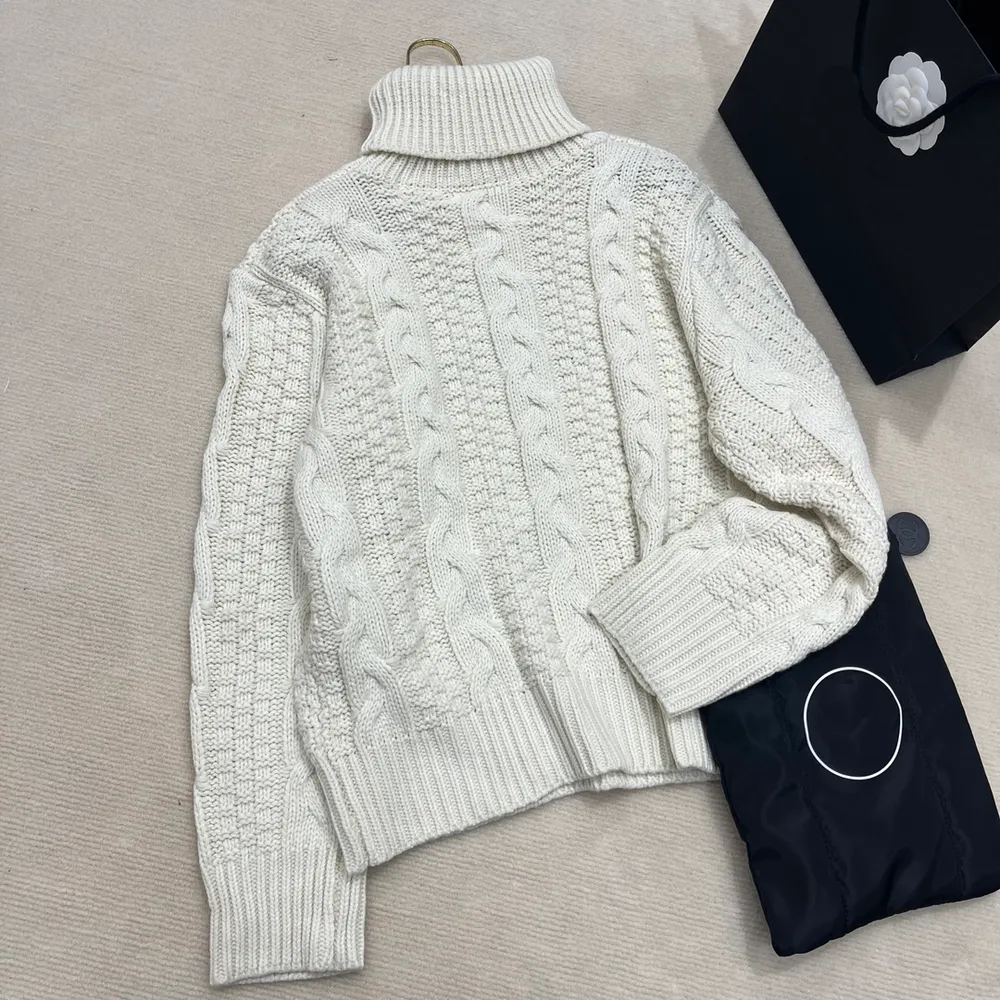 Paris Pullover Womens Cashmere Pullover Designer Luxusmarken Klassiker gesticktes Logo Pullover Pullover übergroß