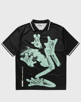 Poloshirt Butter Goods Black Amphibian Graphic Jersey XL P20442