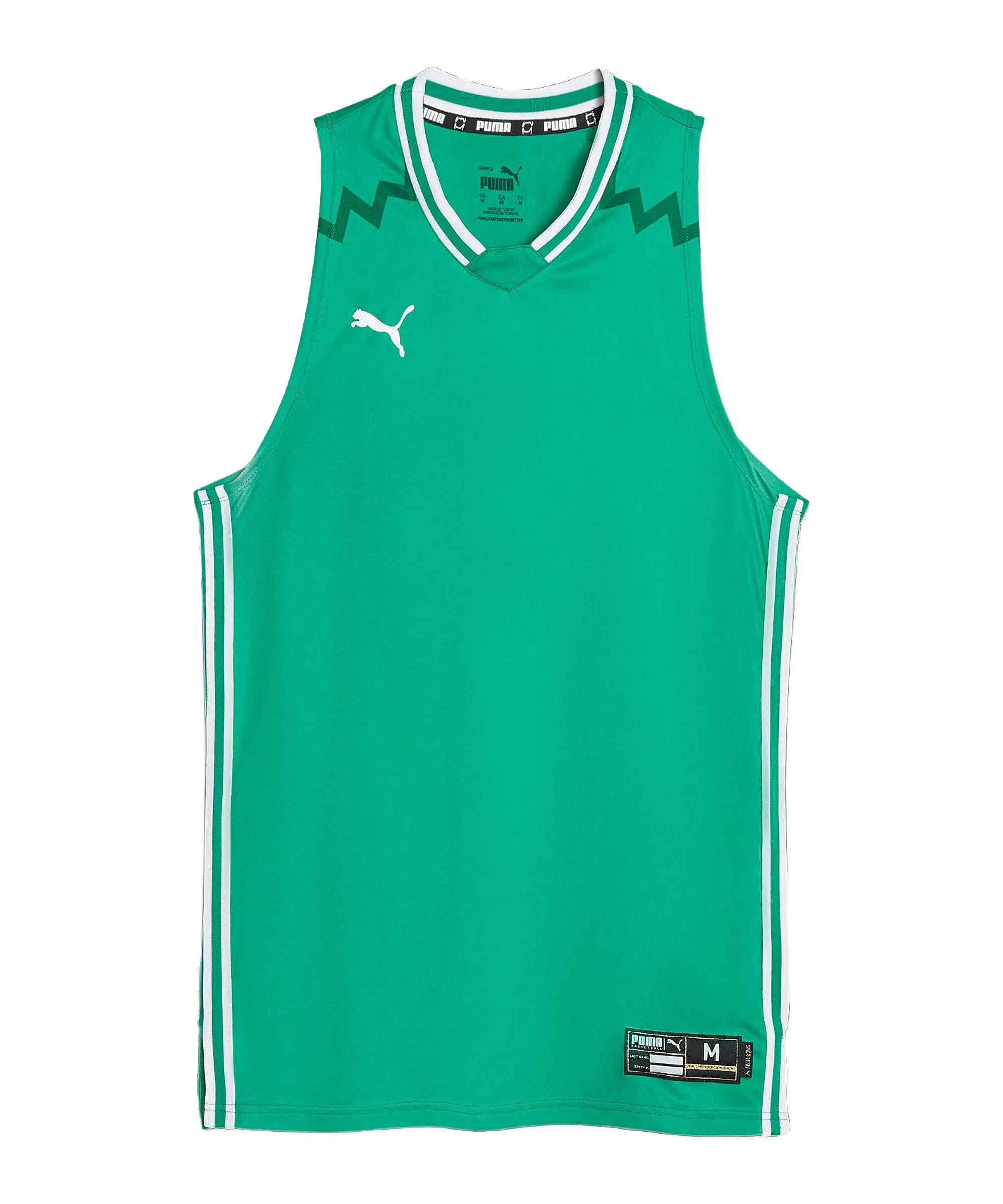 PUMA Hoops Team Game Trikot Grün F06