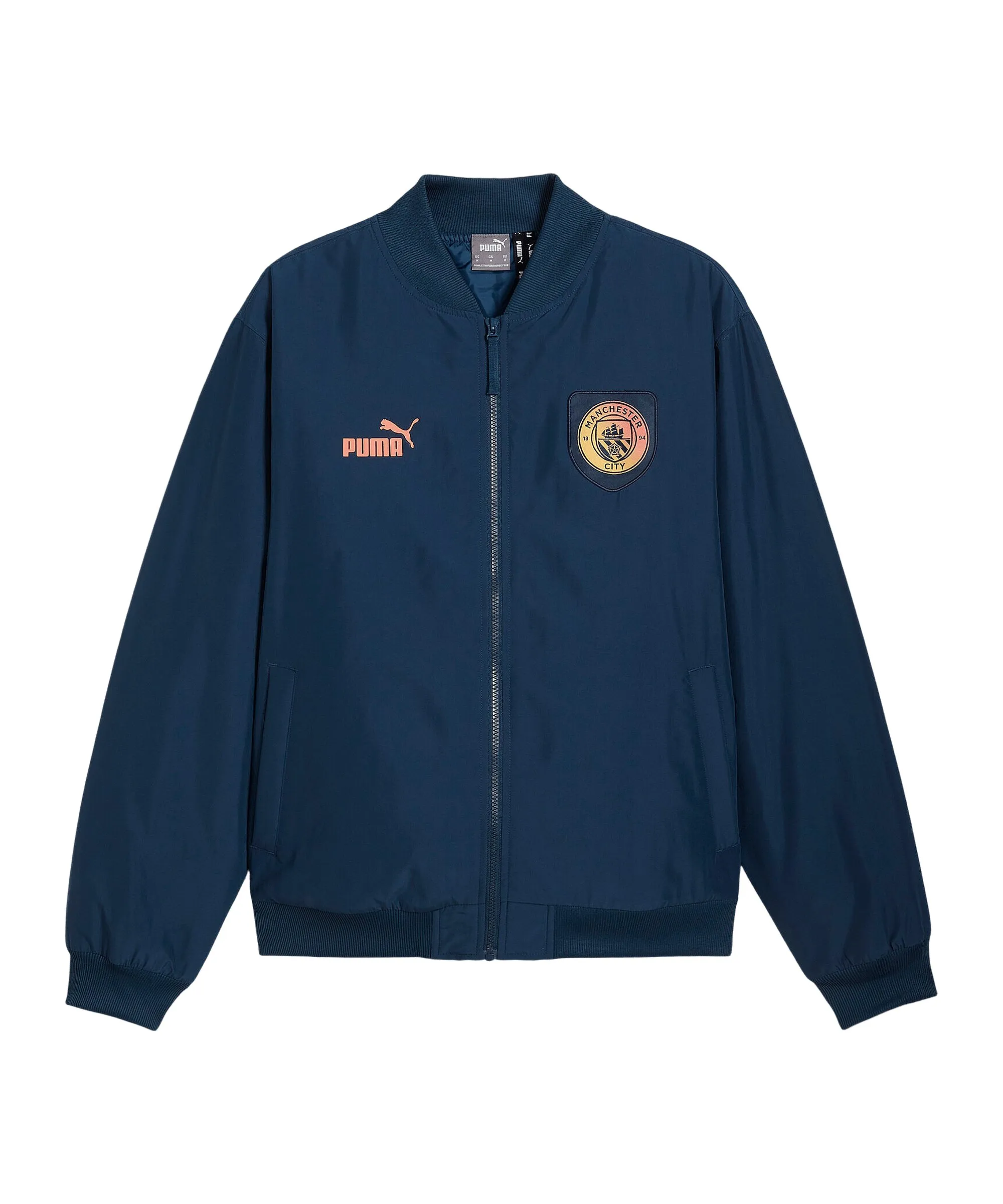 PUMA Manchester City Bomber Jacke Blau F54