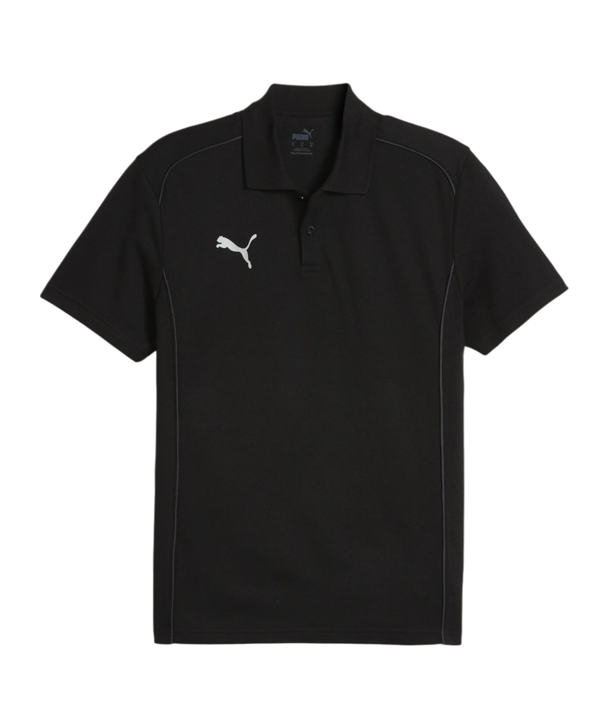 PUMA teamFINAL Casuals Poloshirt Schwarz F03