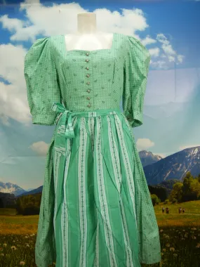 Salzburger Trachtenstube herrlich 60er Jahre süßses Dirndl mit Schürze Gr.42