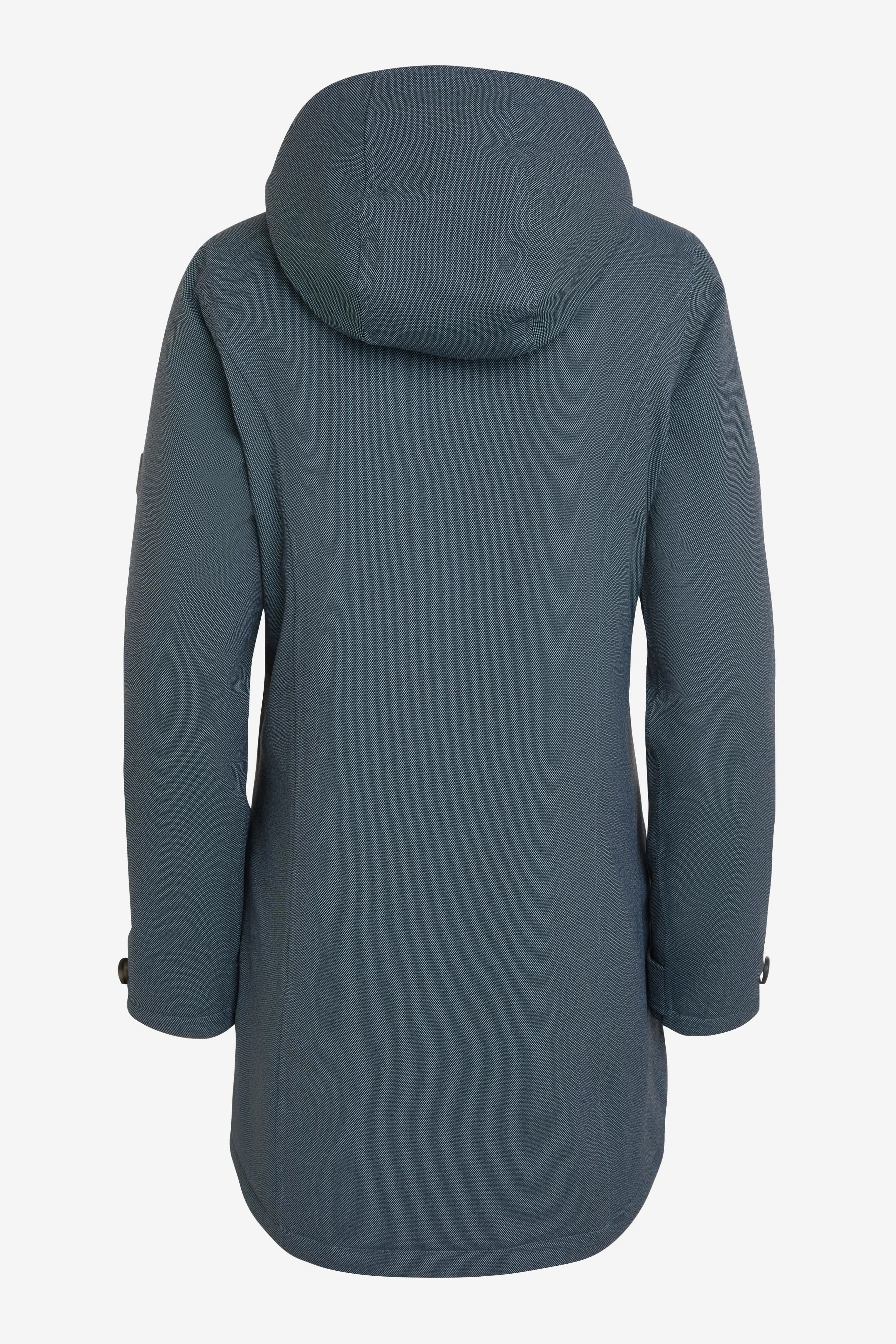 SCHNIEKE Wasserdichter Mantel in Wolloptik für Damen blueshadow