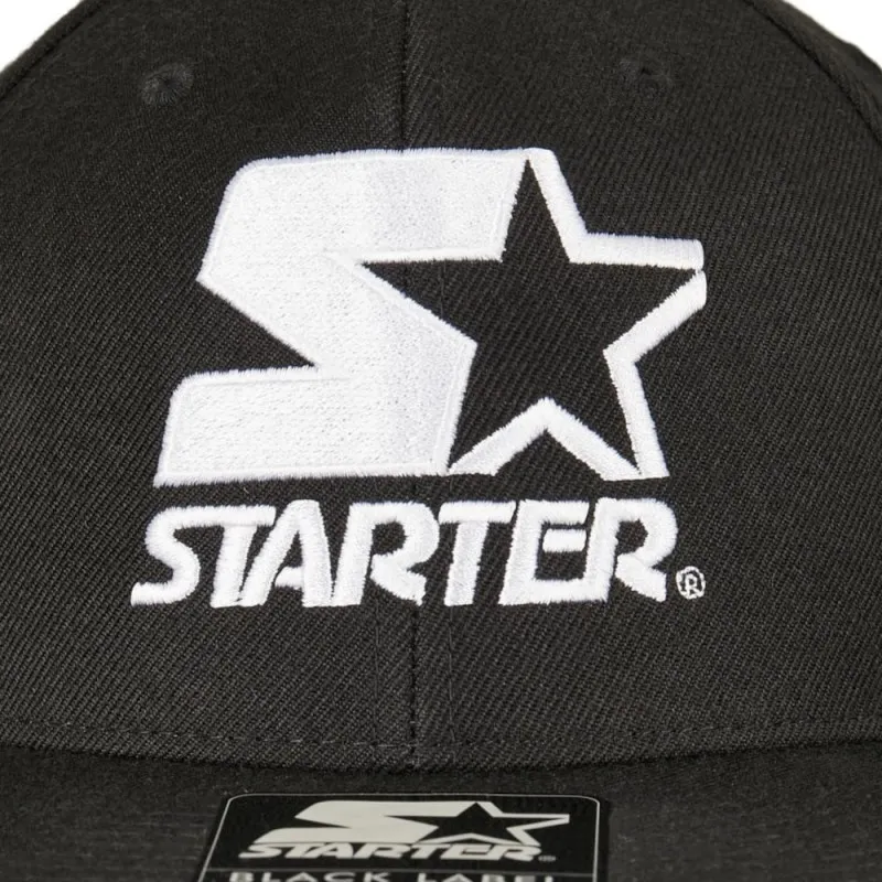 Schwarze STARTER "BLACK LABEL LINE" Baseball Snapback Retro Cap