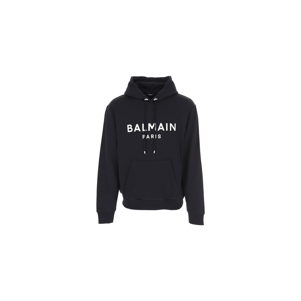 Schwarzer Sweatshirt mit Logo