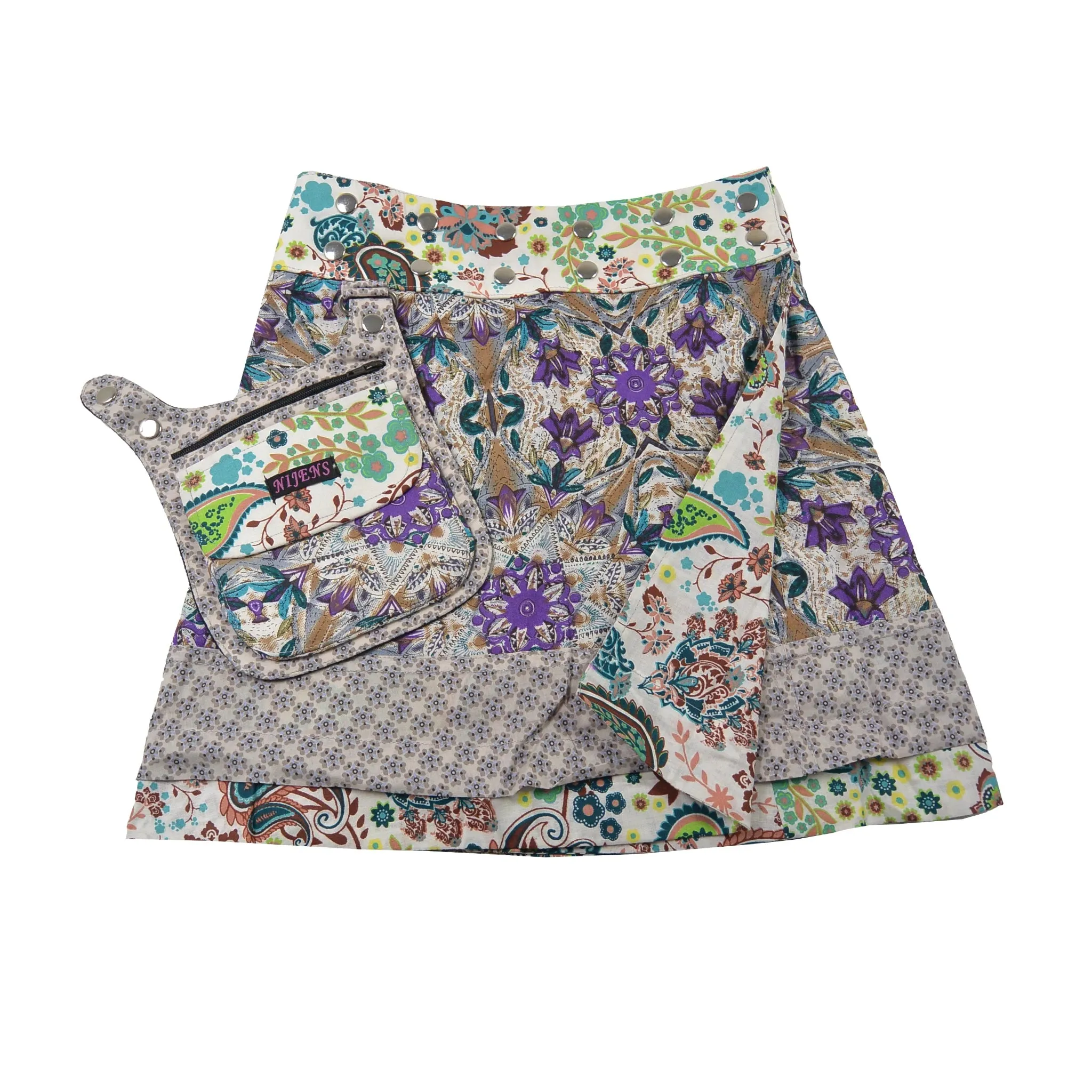Sommerrock Kinderrock Wenderock Baumwollstoff - Honey Slim 18