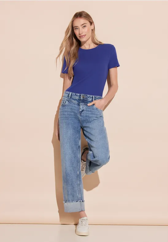 Street One Basic Ripp T-Shirt 