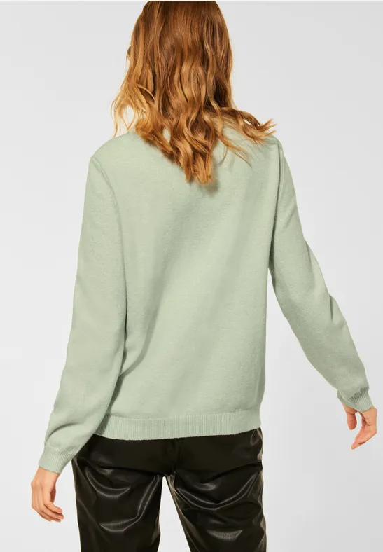 Street One Pullover mit Zopfmuster 