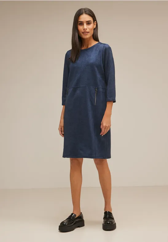 Street One Velours Kleid 