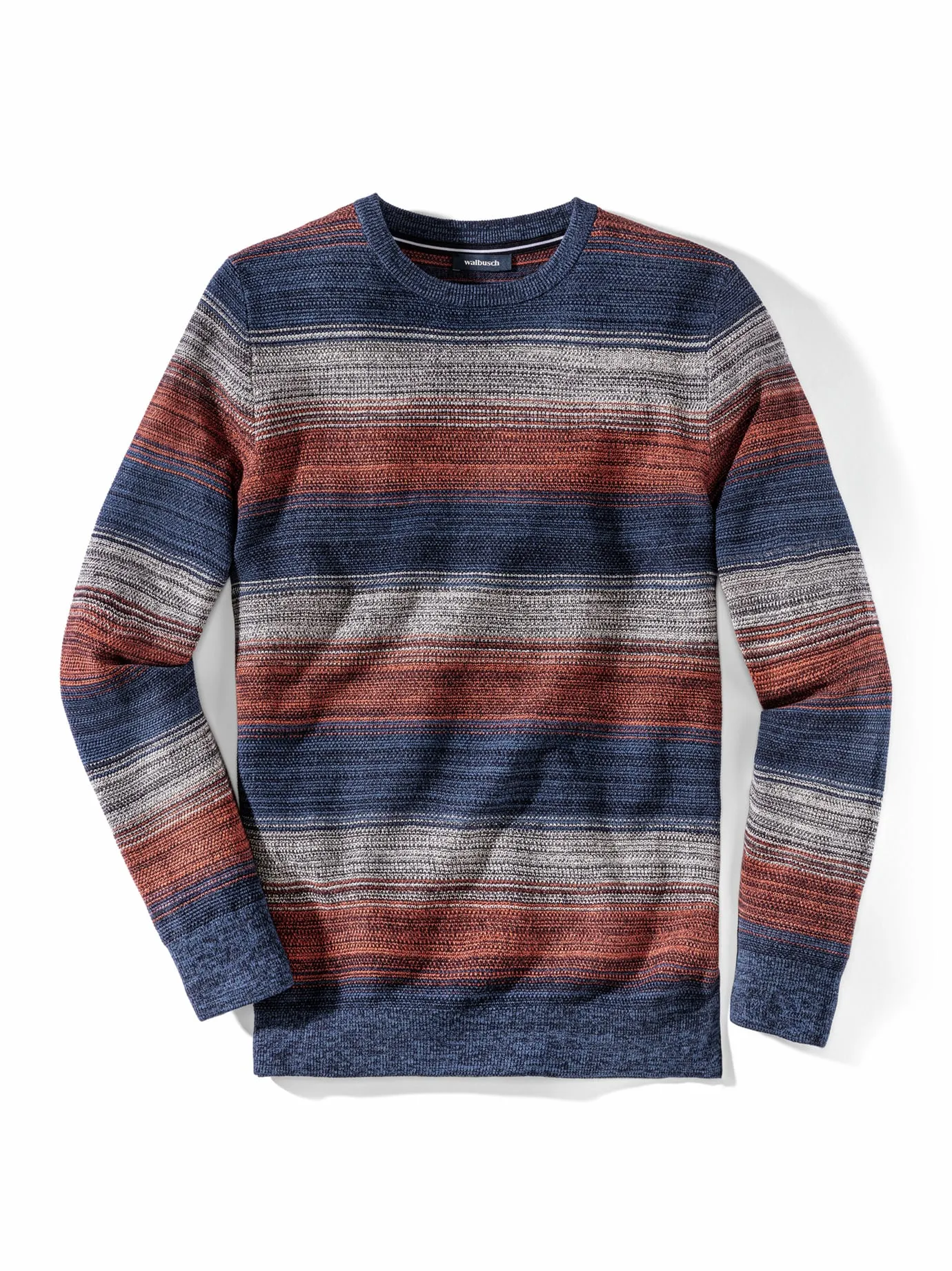 Struktur-Pullover Ombre