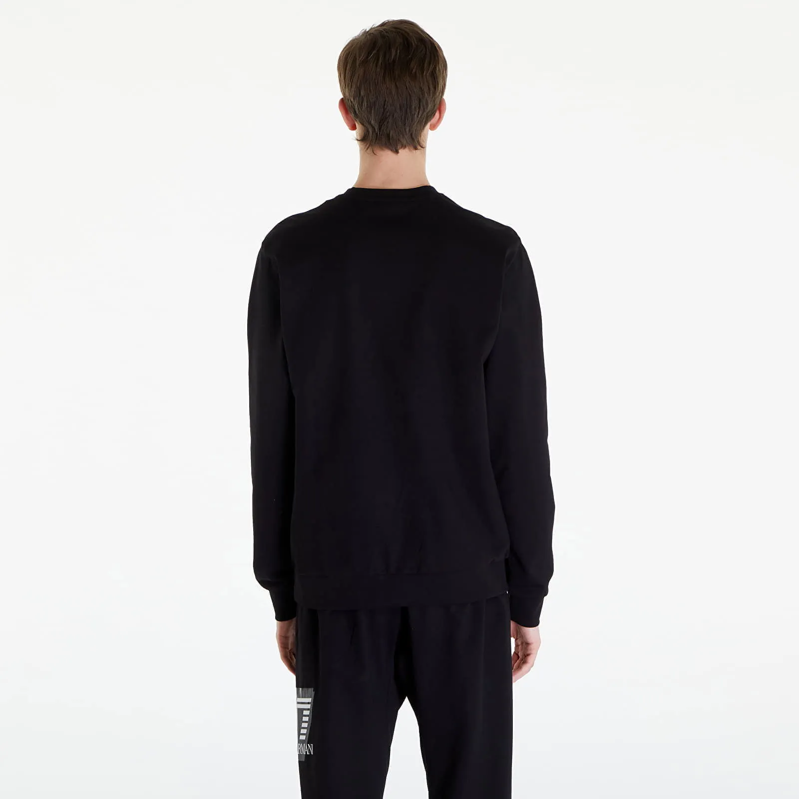 Sweatshirt Emporio Armani Men's hoodie EA7 Felpa Black 3DPM60PJ05Z1200