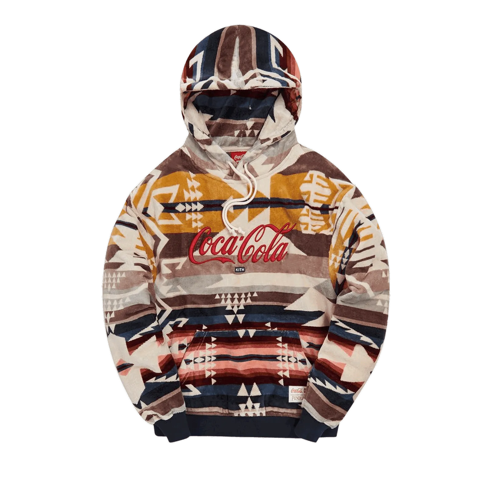 Sweatshirt KITH x Coca-Cola x Pendleton Terry Williams 3 Hoodie KH2539 104