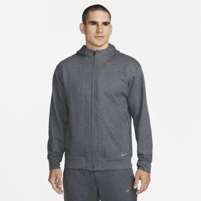Sweatshirt Nike Yoga Dri-FIT Full-Zip Fleece Hoodie DQ4876-011