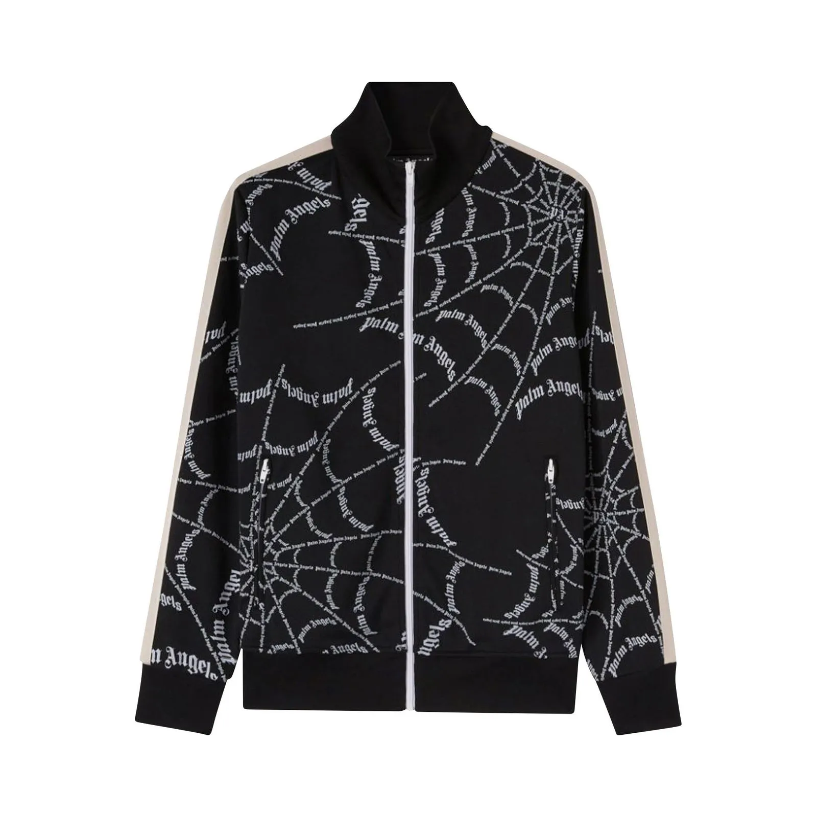 Sweatshirt Palm Angels Spider Web Classic Track Jacket PMBD001F22FAB0061001