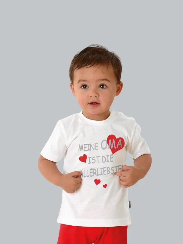 T-Shirt Omas Liebling Weiss